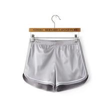 Load image into Gallery viewer, Women Shorts Summer Silk Slim Beach Casual White Shorts Hot