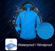 Load image into Gallery viewer, Men Mountain Hooded Hiking Overcoats