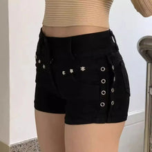 Lade das Bild in den Galerie-Viewer, American Retro Leisure Denim Shorts