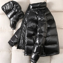 Load image into Gallery viewer, Men's Cotton Padded Warm Parkas High Quality Glossy Winter Coats