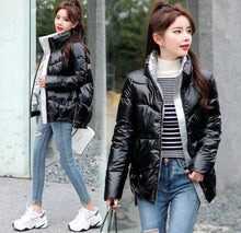 Load image into Gallery viewer, Parka Warm Female Cotton Padded Jacket Casual