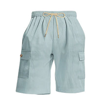 Load image into Gallery viewer, American Men's Heavy Loose Four Seasons Hip Hop Casual Sports Running Corduroy Tooling Shorts