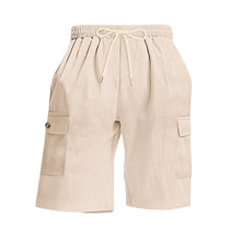 Load image into Gallery viewer, American Men's Heavy Loose Four Seasons Hip Hop Casual Sports Running Corduroy Tooling Shorts