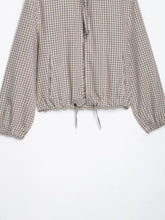 Load image into Gallery viewer, Women's Plaid Hooded Elegant Jacket