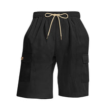 Load image into Gallery viewer, American Men's Heavy Loose Four Seasons Hip Hop Casual Sports Running Corduroy Tooling Shorts