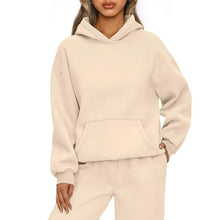 Load image into Gallery viewer, Autumn Winter Casual Sports hoodie Sweatshirt Solid-color long-sleeve Women's Fashion Loose hoodie Women's tops pullover