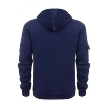 Lade das Bild in den Galerie-Viewer, Men's Solid Long Sleeve Multi-pocket Zipper Pullover
