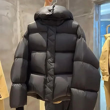 Load image into Gallery viewer, Women Puffer Casual Loose Hooded Parkas Jacket
