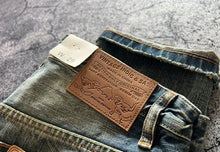 Load image into Gallery viewer, 14OZ American vintage red ear high-end loose straight leg denim pants