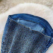 Lade das Bild in den Galerie-Viewer, Denim Pant Set Sexy Short Sleeve