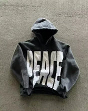 Load image into Gallery viewer, American Y2K New Hip Hop Trend Zipper Hoodie Women Street Casual Loose Joker Vintage Sweatshirt Unisex Fleece Padded Warm Hoodie