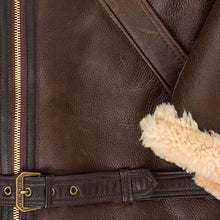 Load image into Gallery viewer, Men's Jackets Leather and Fur Integrated Jacket