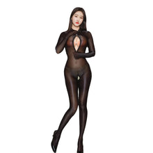 Load image into Gallery viewer, Sexy Women High Elastic Slip Shiny Slimming Tights Full Body Leotard Shaper Jumpsuit