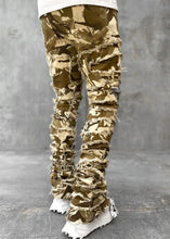 Lade das Bild in den Galerie-Viewer, Spliced Distressed Denim Ripped Jeans