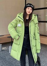 Load image into Gallery viewer, Parka Down Cotton Loose Hooded Long Coat