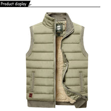 Lade das Bild in den Galerie-Viewer, Sleeveless Casual Warm Stand Collar Vest