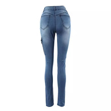 Lade das Bild in den Galerie-Viewer, Women's Clothing Fashion High Waist Skinny Jeans