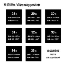 Load image into Gallery viewer, Summer Men's Casual Trendy High Street Hole Patched Denim Shorts Star Printed Knee Length Skinny Jeans Shorts Male Streetwear