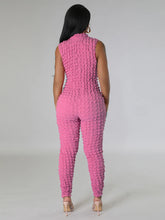 Load image into Gallery viewer, Sleeveless Zip Up Chic and Elegant Woman Jumpsuit