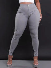 Lade das Bild in den Galerie-Viewer, Women's Casual High-waisted Denim Small Pants
