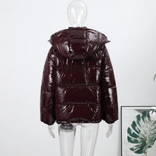 Load image into Gallery viewer, Women's Hood Casual Stand Collar Zipper Long Sleeve Jacket