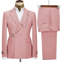 Load image into Gallery viewer, Men's Blazer Pants and Jacket Italian Design Notched Lapel Slim Fit Suit