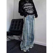 Lade das Bild in den Galerie-Viewer, Straight leg Loose Wide Leg Casual Pants
