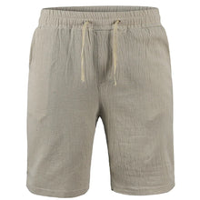 Lade das Bild in den Galerie-Viewer, Men's Summer Cotton Linen Shorts