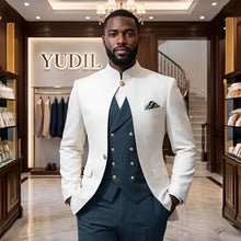 Load image into Gallery viewer, Men Slim Fit Business Set