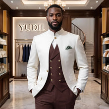 Load image into Gallery viewer, Men Slim Fit Business Set