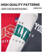 Load image into Gallery viewer, New York California Malibu Letter Sweatshirts Winter Women Casual Loose Hoodie Fleece Warm Crewneck Pullover Comfortable Clothes