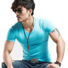 Load image into Gallery viewer, 2026 MRMT Brand New Men T Shirt 10 Colors Fitness Mens T-Shirts V Neck Man T-Shirt For Male Clothing Tshirts S-5XL Tops Tees