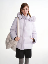 Load image into Gallery viewer, DUSHU Puff Down Jacket Long and Short Styles of Goose Down Jacket Women Fox Fur Collar 2025 Winter Outerwear Simple Commuting