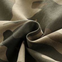 Load image into Gallery viewer, Retro Camouflage Multi-Pocket Cargo Shorts