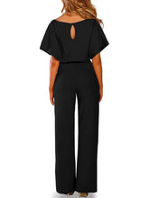 Load image into Gallery viewer, Women's Belted Jumpsuit Casual Wide-Leg Pants Summer Commute Outfit Stylish & Comfortable