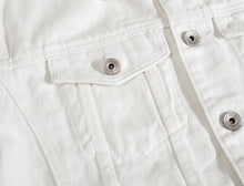 Load image into Gallery viewer, Men's Long-sleeve Orange Denim Jackets