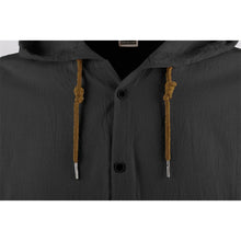 Load image into Gallery viewer, Men's Hooded Long Sleeve Solid Color Shirts