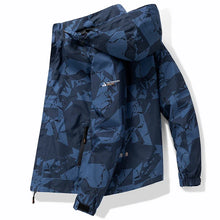 Load image into Gallery viewer, Camouflage Puffer Cargo Jackets Men Work Coats