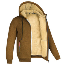 Load image into Gallery viewer, Men's Camouflage Fleece Thicken Hooded Jackets