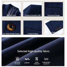 Load image into Gallery viewer, Mens Sport Coat Casual Blazer One Button Business Suit Jacket Formal Dress Suit Coat Slim Fit Suit Jackets Spring Autumn