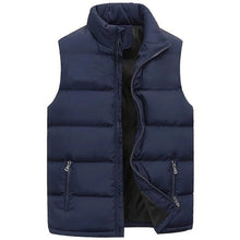Load image into Gallery viewer, Mens Vest Warm Sleeveless Waterproof Zipper Jacket