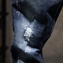 Load image into Gallery viewer, Ripped Jeans Men Slim-fit Denim Pants