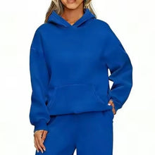 Load image into Gallery viewer, Autumn Winter Casual Sports hoodie Sweatshirt Solid-color long-sleeve Women's Fashion Loose hoodie Women's tops pullover