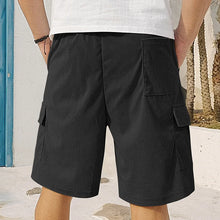 Load image into Gallery viewer, American Men's Heavy Loose Four Seasons Hip Hop Casual Sports Running Corduroy Tooling Shorts