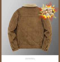 Load image into Gallery viewer, Men's Casual Turn-down Corduroy Jacket