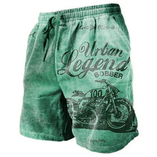 Load image into Gallery viewer, Men's Beach Pants Heavy Shaped Motorcycle 3D Printed Shorts Men Summer Breathable Shorts Fitness Street Shorts Men's Ropa Hombre