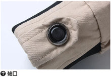 Load image into Gallery viewer, 2023 new Pilot Bomber Jacket Coats Mens Cotton Cargo Jackets With Zipper Pockets Retro Casual Work Jacket Male Clothing Outwear