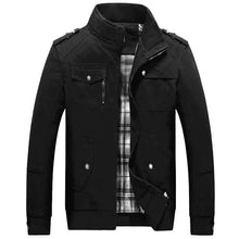 Load image into Gallery viewer, 2023 new Pilot Bomber Jacket Coats Mens Cotton Cargo Jackets With Zipper Pockets Retro Casual Work Jacket Male Clothing Outwear
