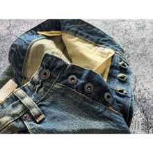 Load image into Gallery viewer, 14OZ American vintage red ear high-end loose straight leg denim pants