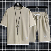 Lade das Bild in den Galerie-Viewer, Fashion Brand Casual Sports Set